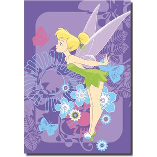 Коврик детский Disney Fairies Fa 02 Tink Tropical 95 x 133 см | Associated Weavers