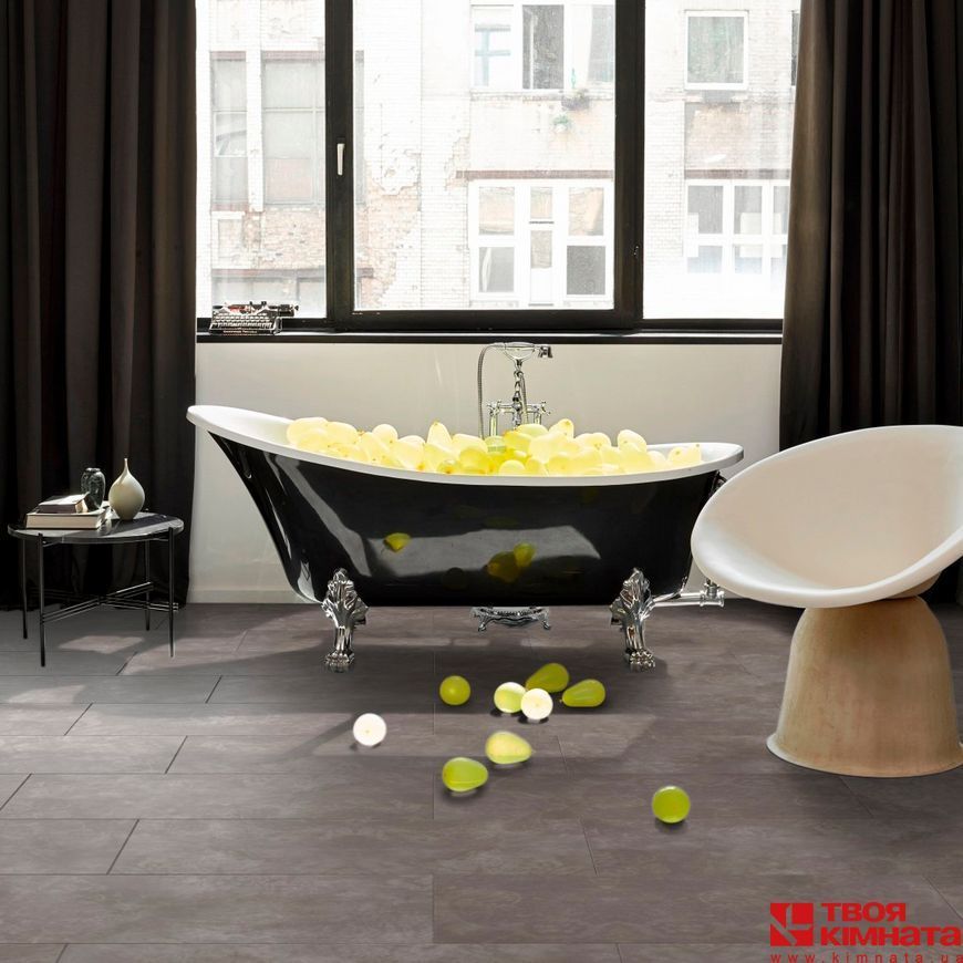 Concrete Ornament dark grey | Виниловый пол Parador
