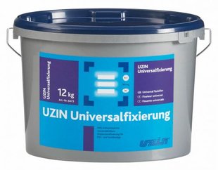 Дисперсійний клей-фіксатор Uzin Universalfixierung 3 кг | Будівельна хімія Uzin