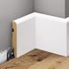 Плінтус Cezar MDF(678660) білий (90x16x2200)