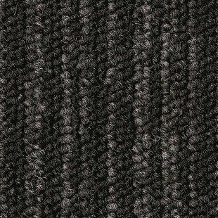 Килимова плитка Essence Stripe Tarkett AA91 9982, чорна | Ковролін Tarkett