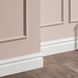 Плінтус Cezar MDF (349) Powdear Snow