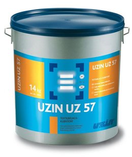 Дисперсійний клей Uzin для різних текстильних покриттів UZ 57 14 кг | Будівельна хімія Uzin