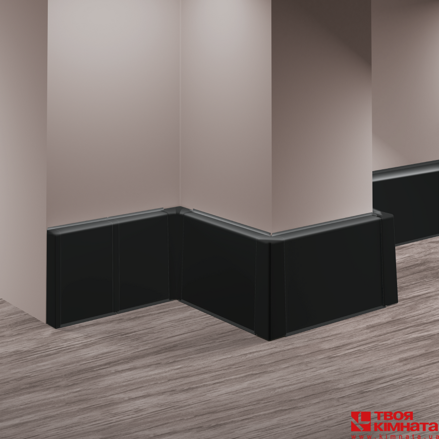 Плинтус Cezar MASTERLINE Black | Плинтус Cezar