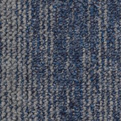Ковровая плитка Essence Structure Tarkett AA92 9507, серо-синяя