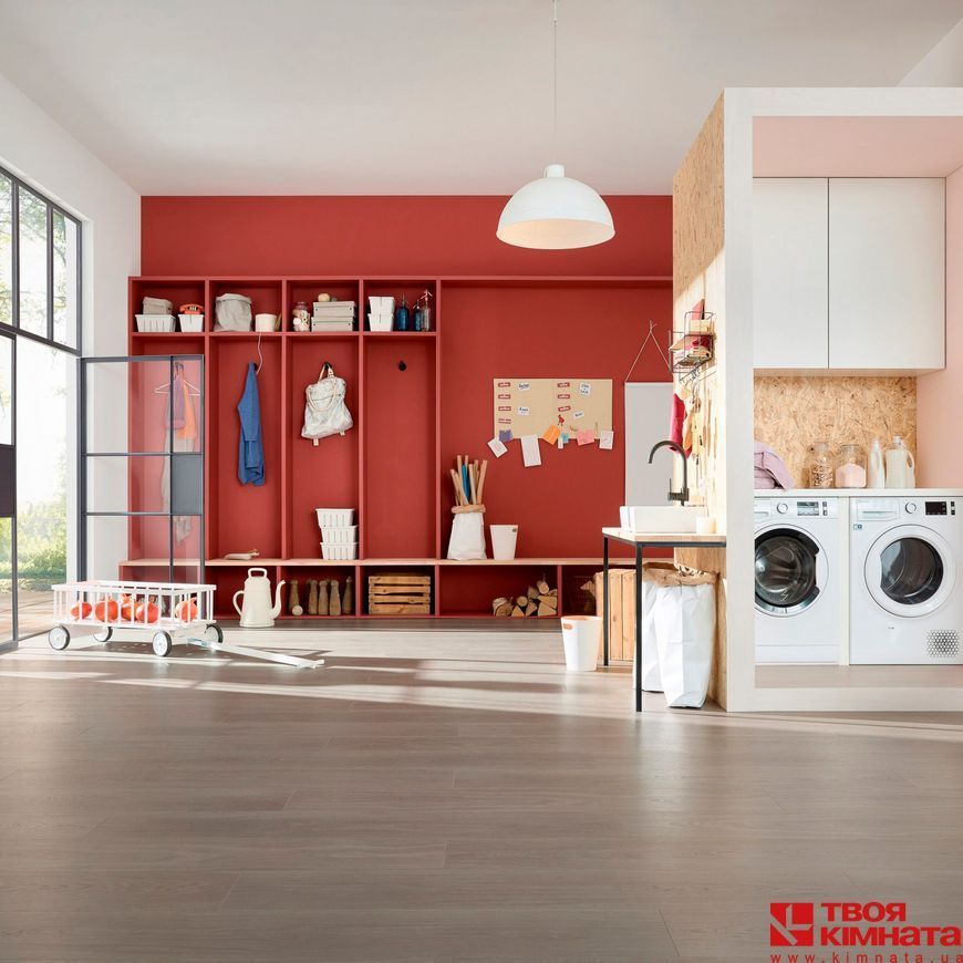 Биопол Purline Wineo 1000 Multilayer Premium Wood ХL HDF Calm Oak Ash | Эко покрытие Wineo Purline