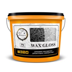 Віск акриловий глянсовий Wax Gloss ТМ "San Antonio" 3 кг