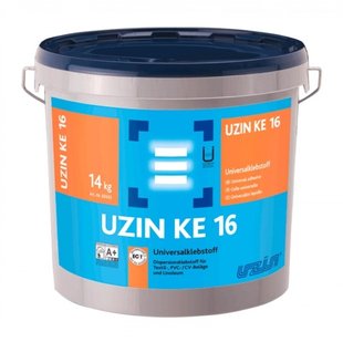 Дисперсионный клей Uzin KE 16 6 кг | Строительная химия Uzin