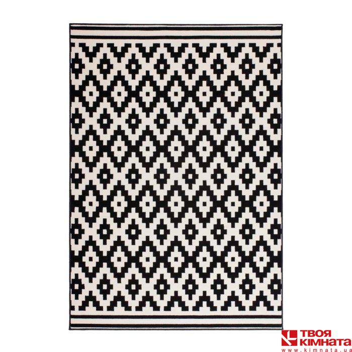 Килим Now! 300 Black/White 160х230 | Килими ARCarpet