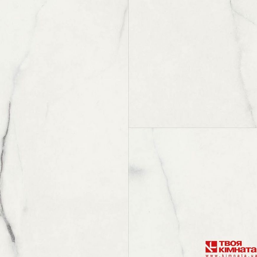 Біопідлога Purline Wineo 1500 PL Stone XL White Marble | Еко покриття Wineo Purline