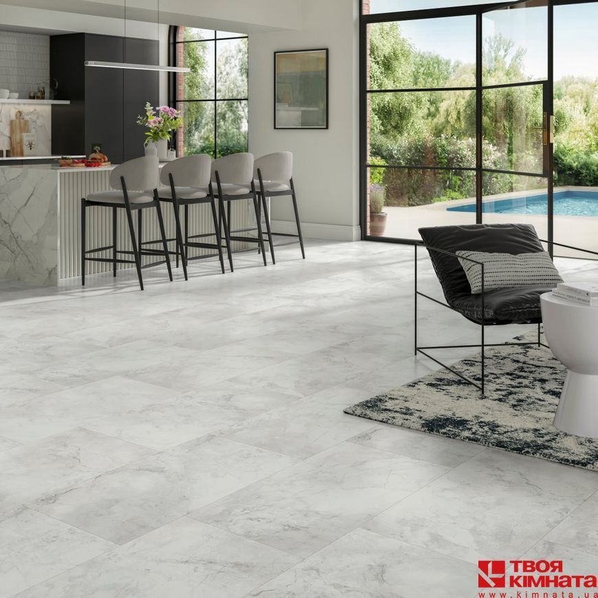 Marble Abbey white | Виниловый пол Parador