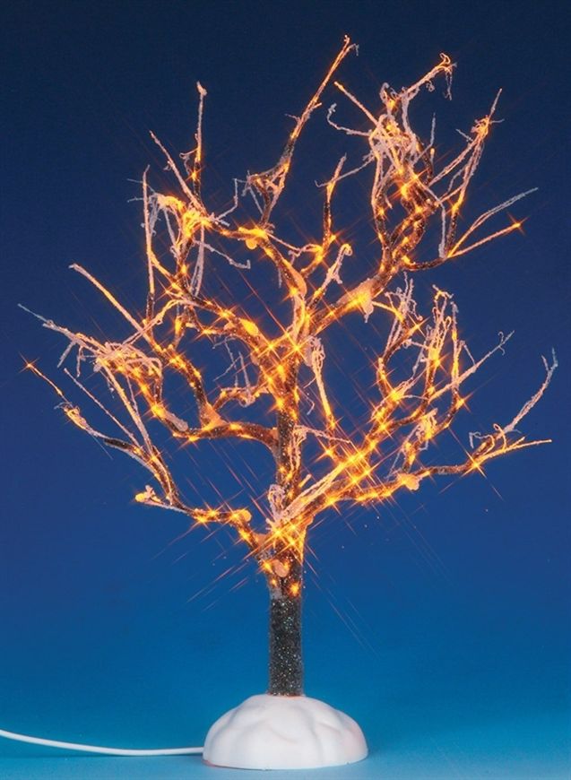 Замёрзшее дерево (желтое свечение)