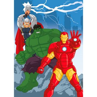 Коврик детский Marvel Avengers 03 Power 95 x 133 см | Associated Weavers