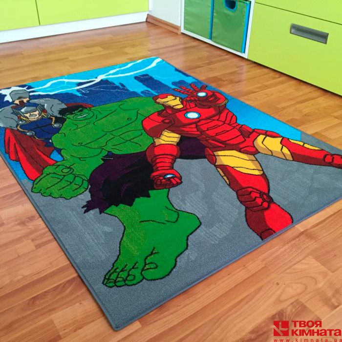 Килимок дитячий Marvel Avengers 03 Power 95 x 133 см | Associated Weavers
