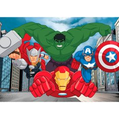 Коврик детский Marvel Avengers 02 City 95 x 133 см