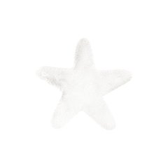 Килим Lovely Kids Star White 60cm x63cm