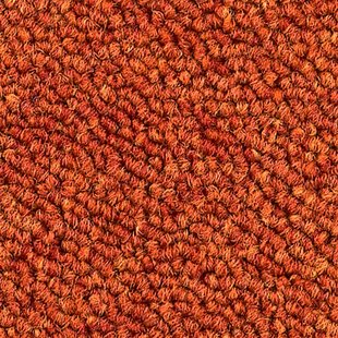 Ковровая плитка Essence Tarkett 530 AB05 5012, оранжевая | Ковролин Tarkett